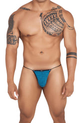 Bikini en maille Xtremen 91132 couleur pétrole